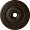 Ekena Millwork Logan Ceiling Medallion (Fits Canopies up to 6 1/8"), Hnd-Painted Bronze, 24 1/4"OD x 3 7/8"ID x 2"P CM24LO1BZS - alternate 1